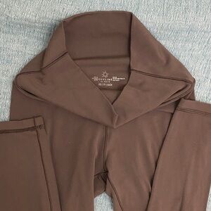 Aerie Chocolate Brown Women's Leggings XS